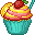 Strawberry Lemonade Cupcake