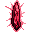 Red Energy Crystal