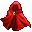 Red Enchanted Silk Cloak