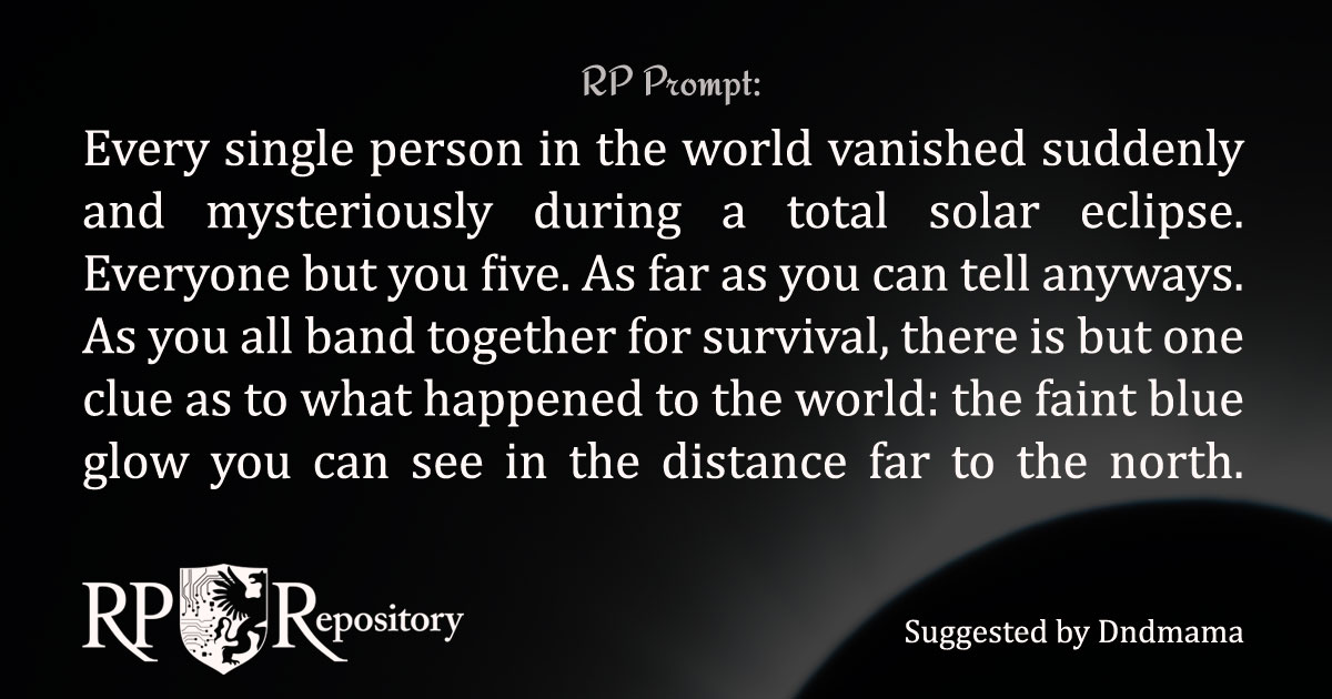 Friday RP Prompt - RP Repository